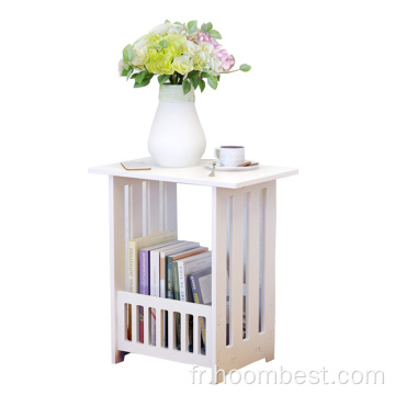 Étagère de rangement moderne de chambre à coucher de salon